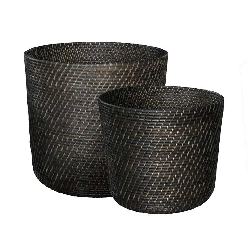 Artwood, Amazon Rund Korg 2-Pack Brun