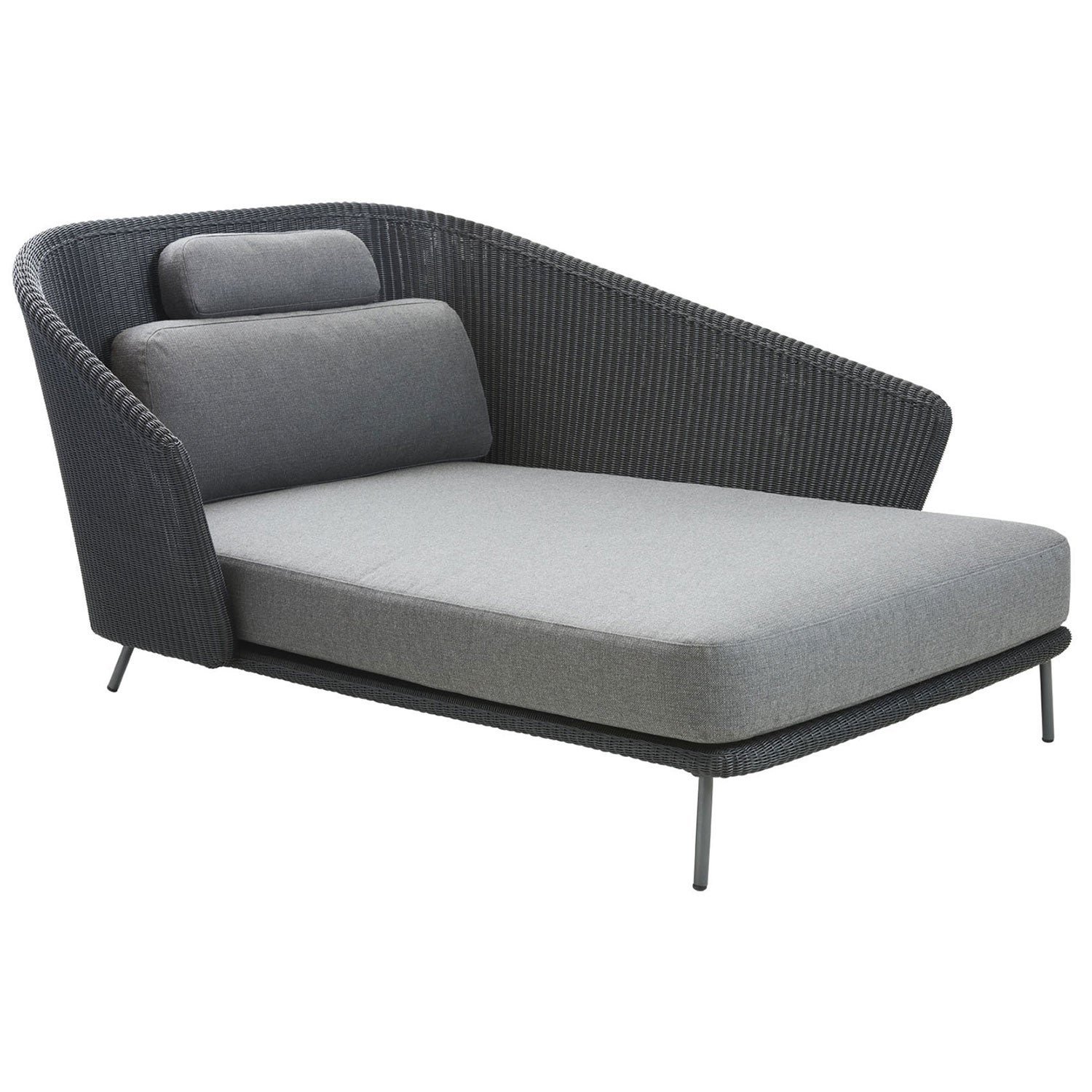 Cane-line, Mega Daybed Vänster Inkl. Airtouch Dynset