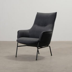 Wendelbo Aloe fåtölj mörkgrå