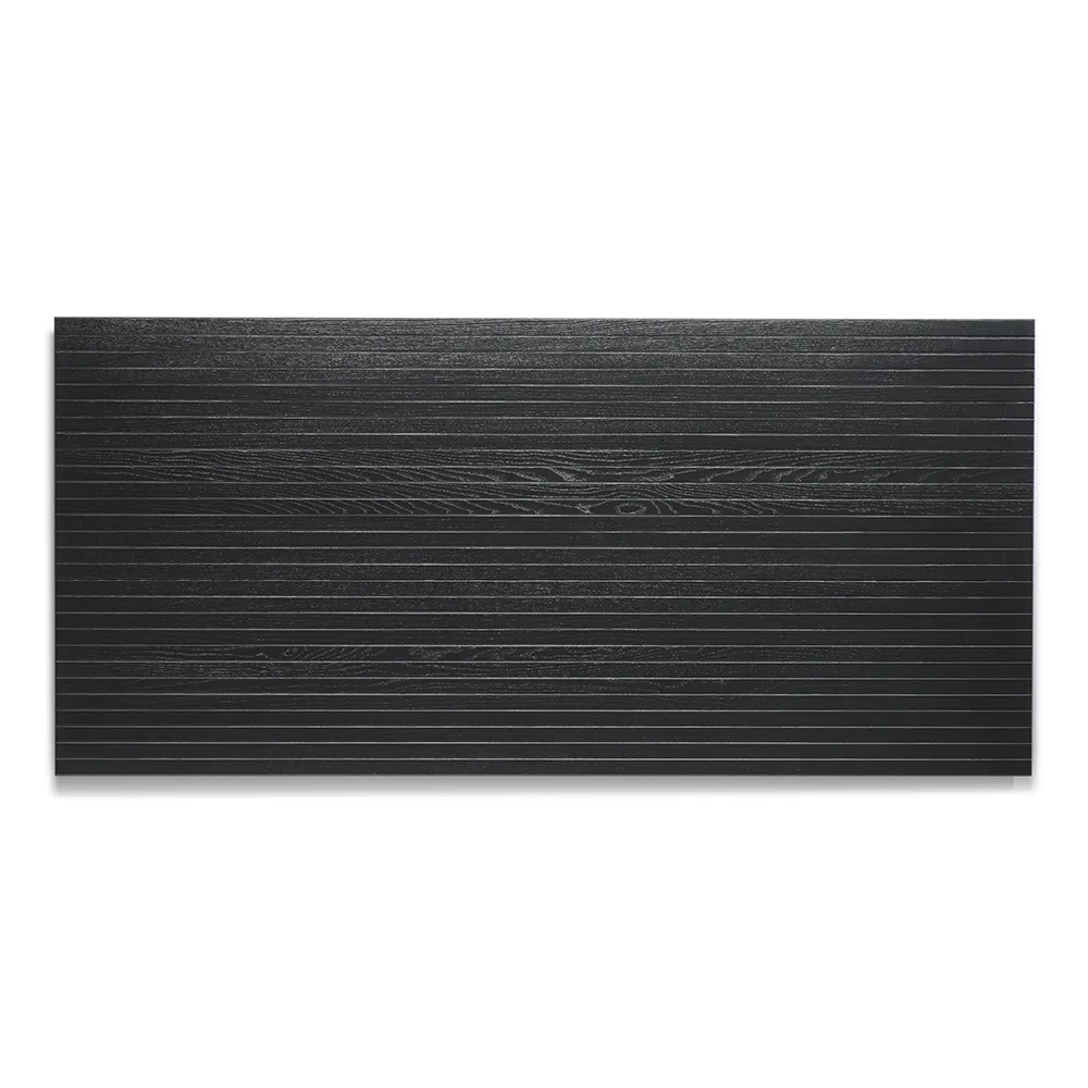 Oscarssons Möbel, Altea Sänggavel 124 cm Svartbetsad Ask