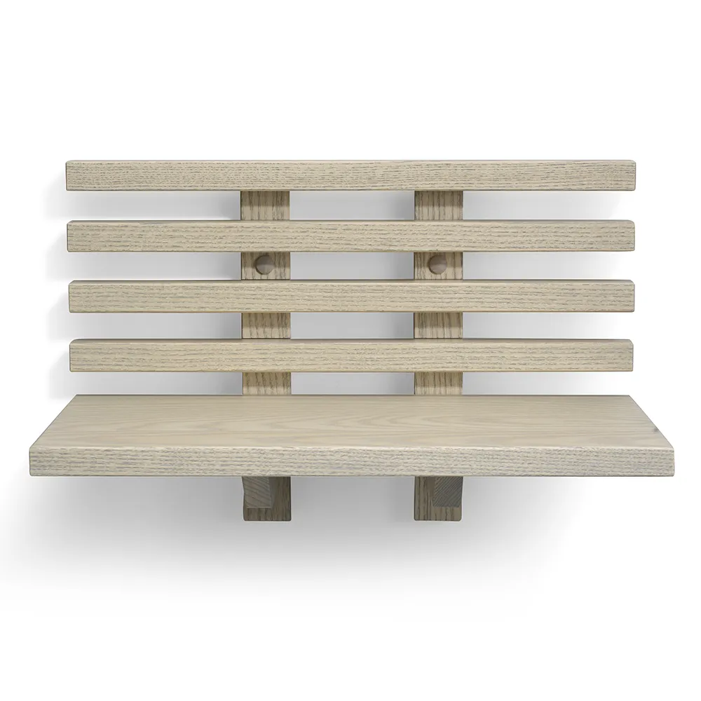 Oscarssons Möbel, Zece Sängbord Gråoljad Ask