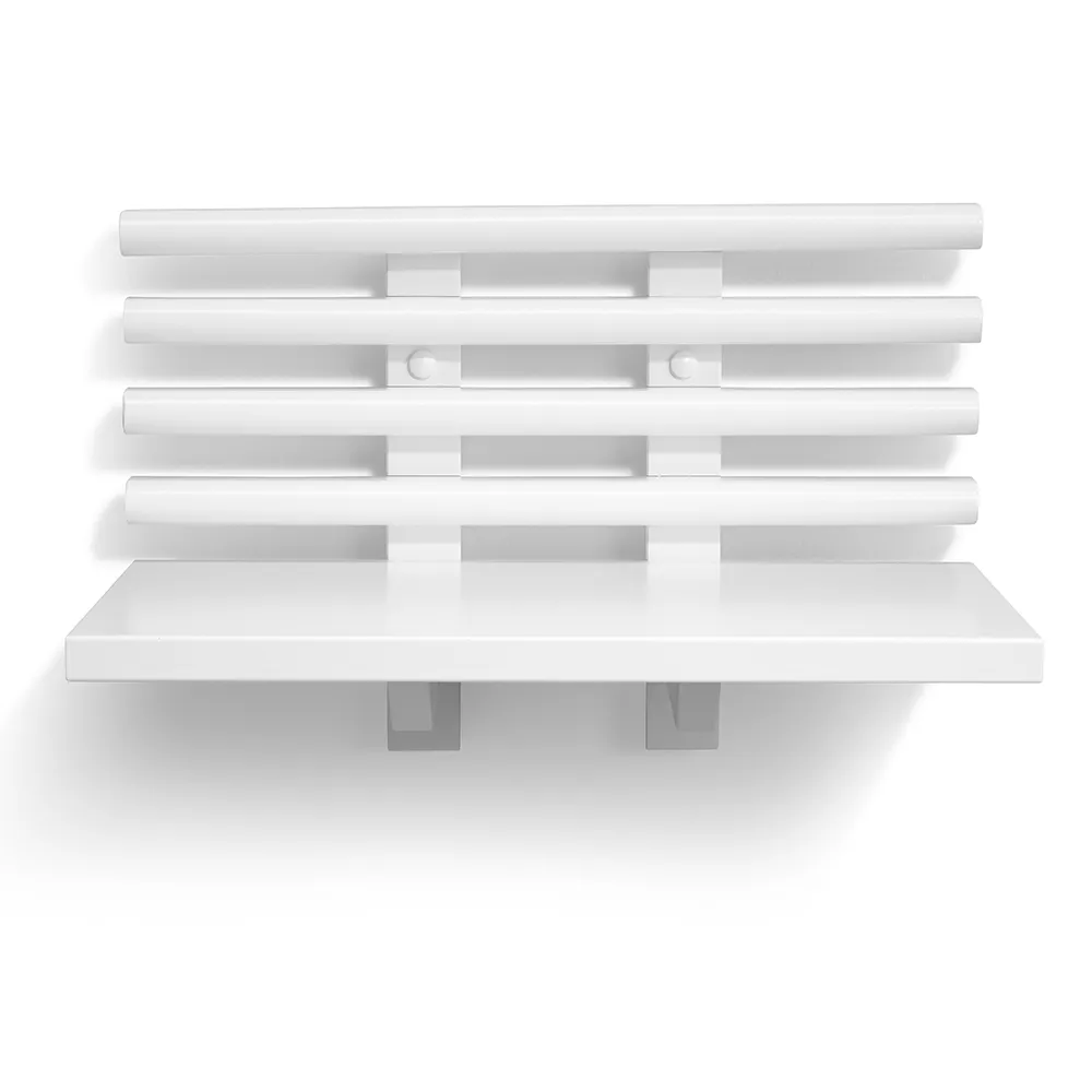 Oscarssons Möbel, Zece Sängbord Vitlackad björk