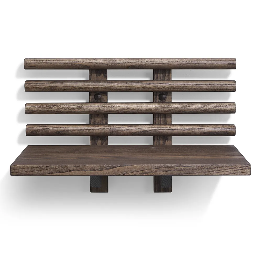 Oscarssons Möbel, Zana Sängbord Brunoljad Ask