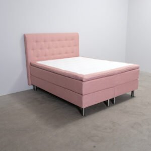 Wendre Roma kontinentalsäng 160 x 200 cm rosa