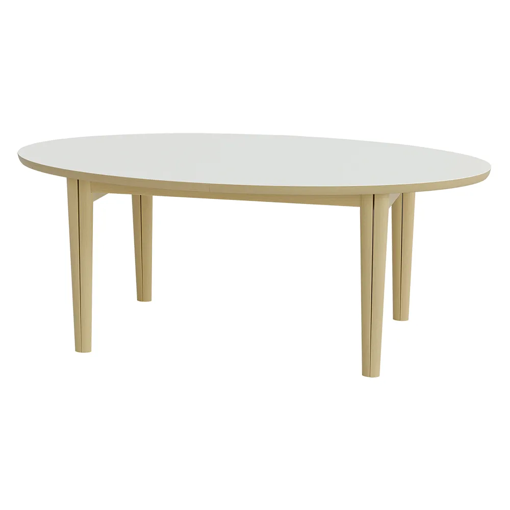 Skovby, Sm78 Bord Ek Vitolja/Vit Laminat