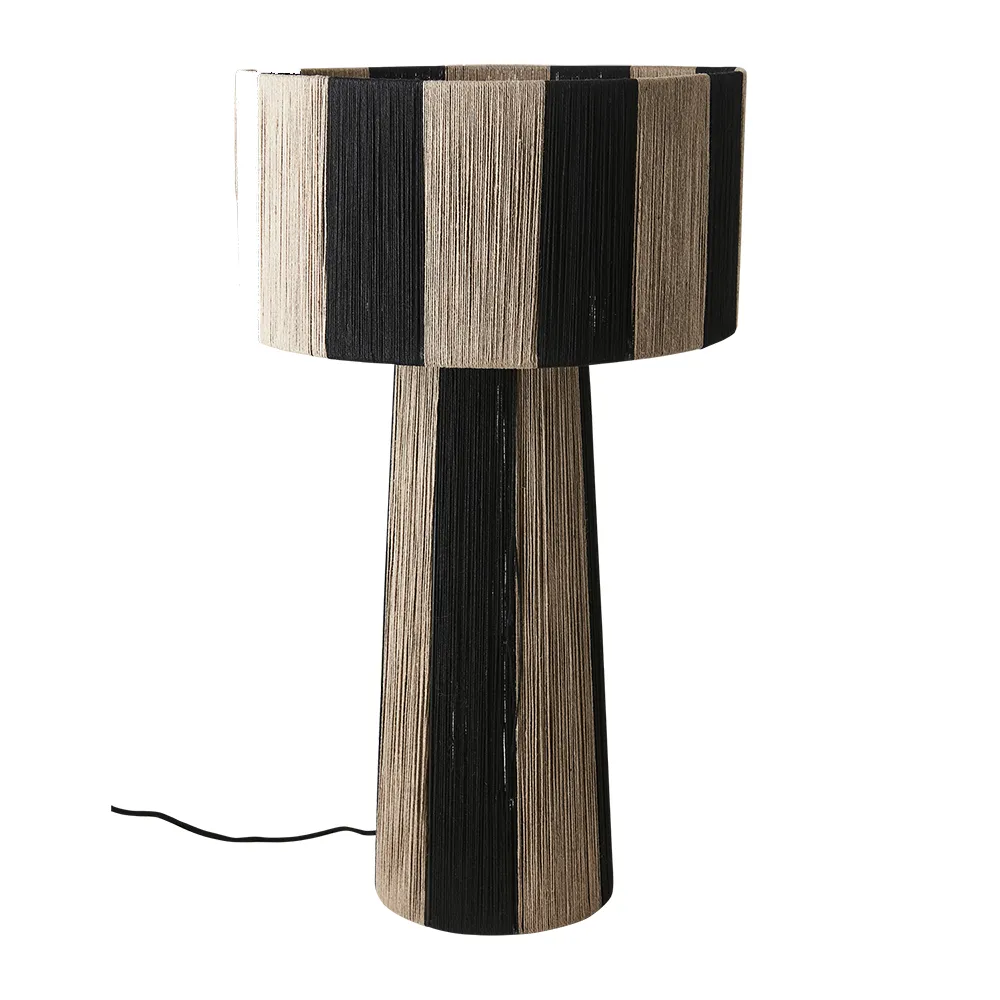 Affari of Sweden, JULLAN bordslampa svart/natur 72 cm