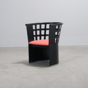 Asko Ruutu fåtölj svart