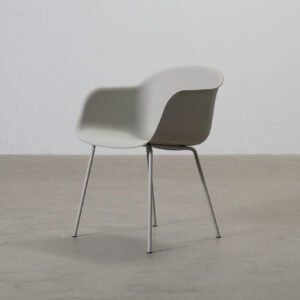 Muuto Fiber stol grå