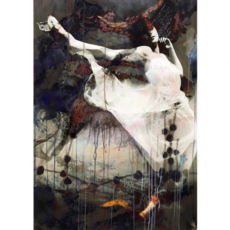 Artwood, Väggdekor Entrapment 80 X 120 Cm