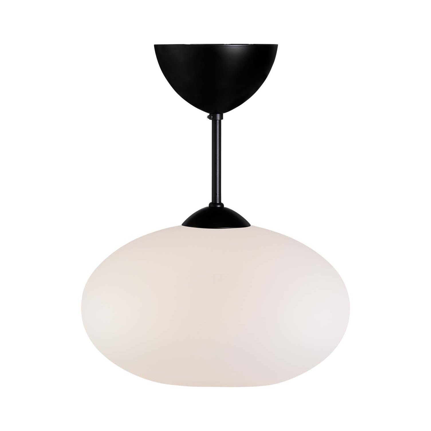 Belid, Bullo Plafond D270 Mattsvart/Opalglas