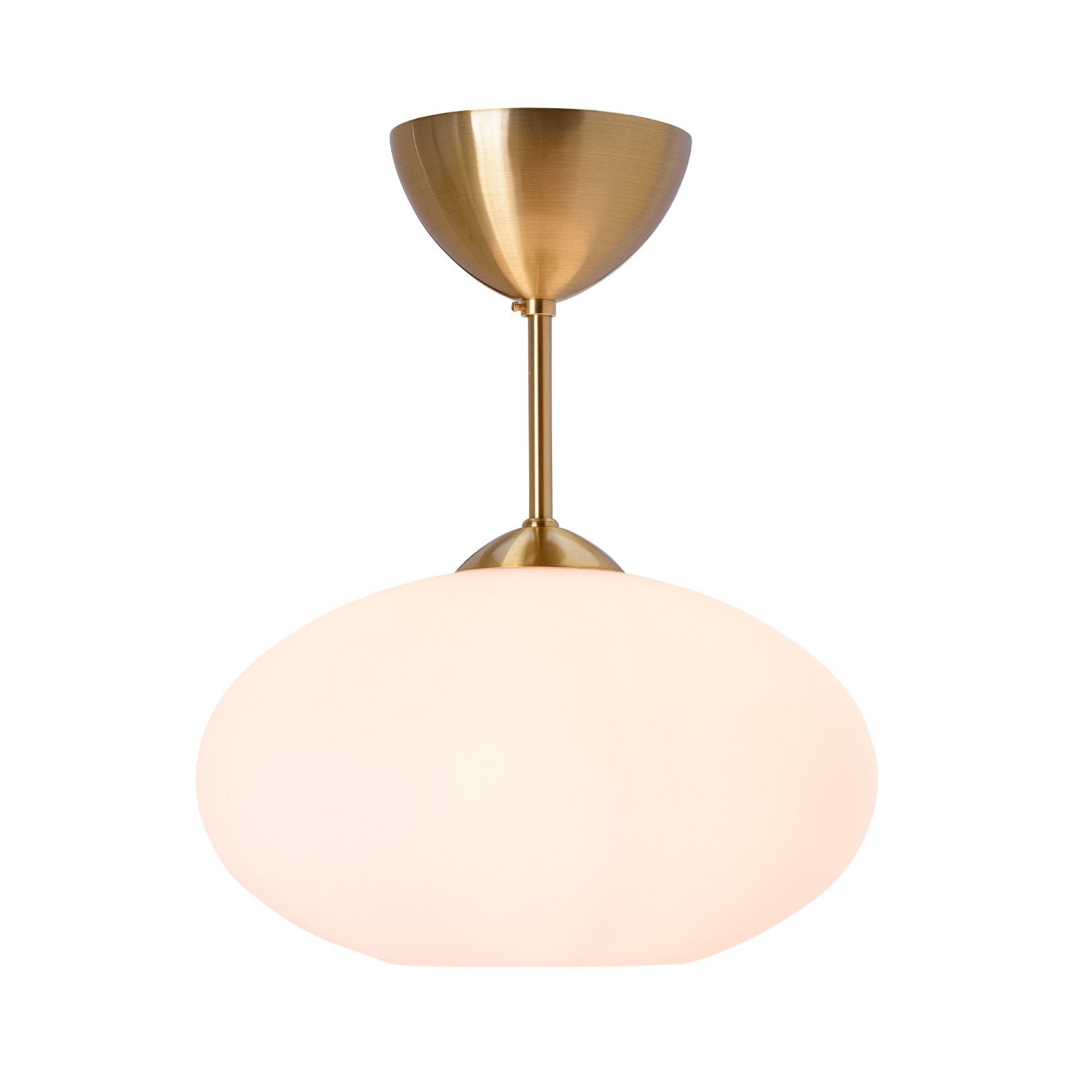 Belid, Bullo Plafond D270 Mässing/Opalglas