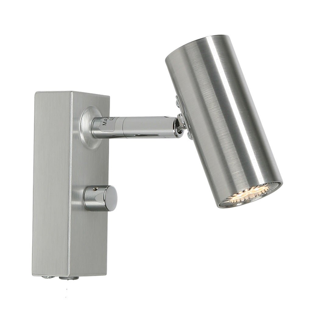 Belid, Cato Vägglampa Fast Installation Blankslipad Mässing Enkel Mr11 Inkl Ljuskälla