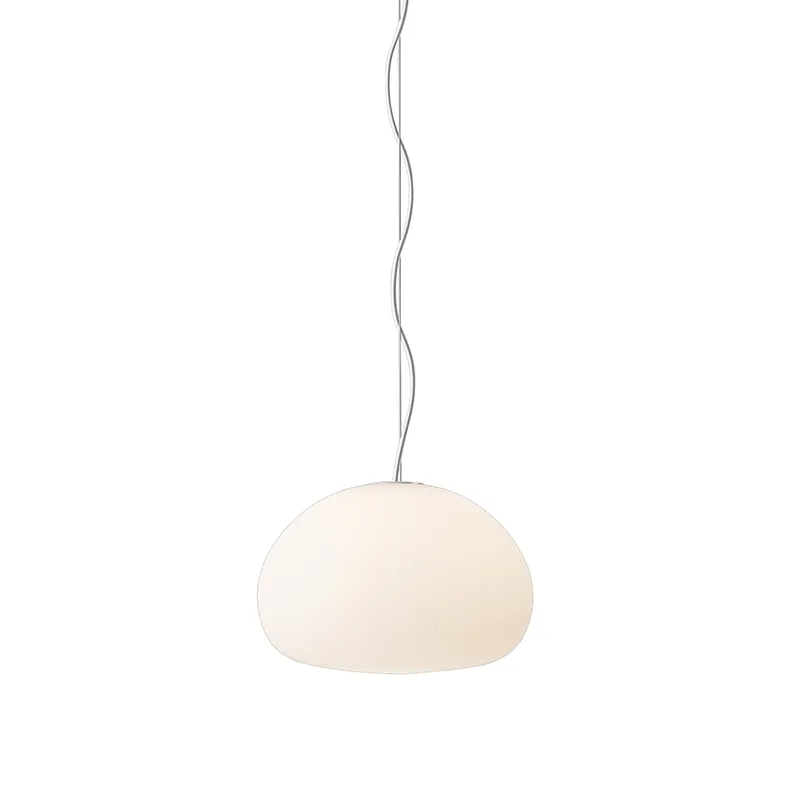 Muuto, Fluid Pendellampa Small - Opal White