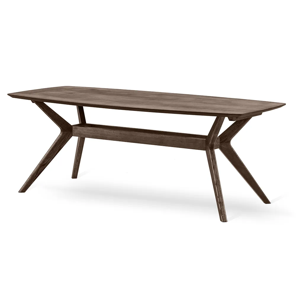 Torkelson, Hampton matbord 210x100 cm rökbetsad ek