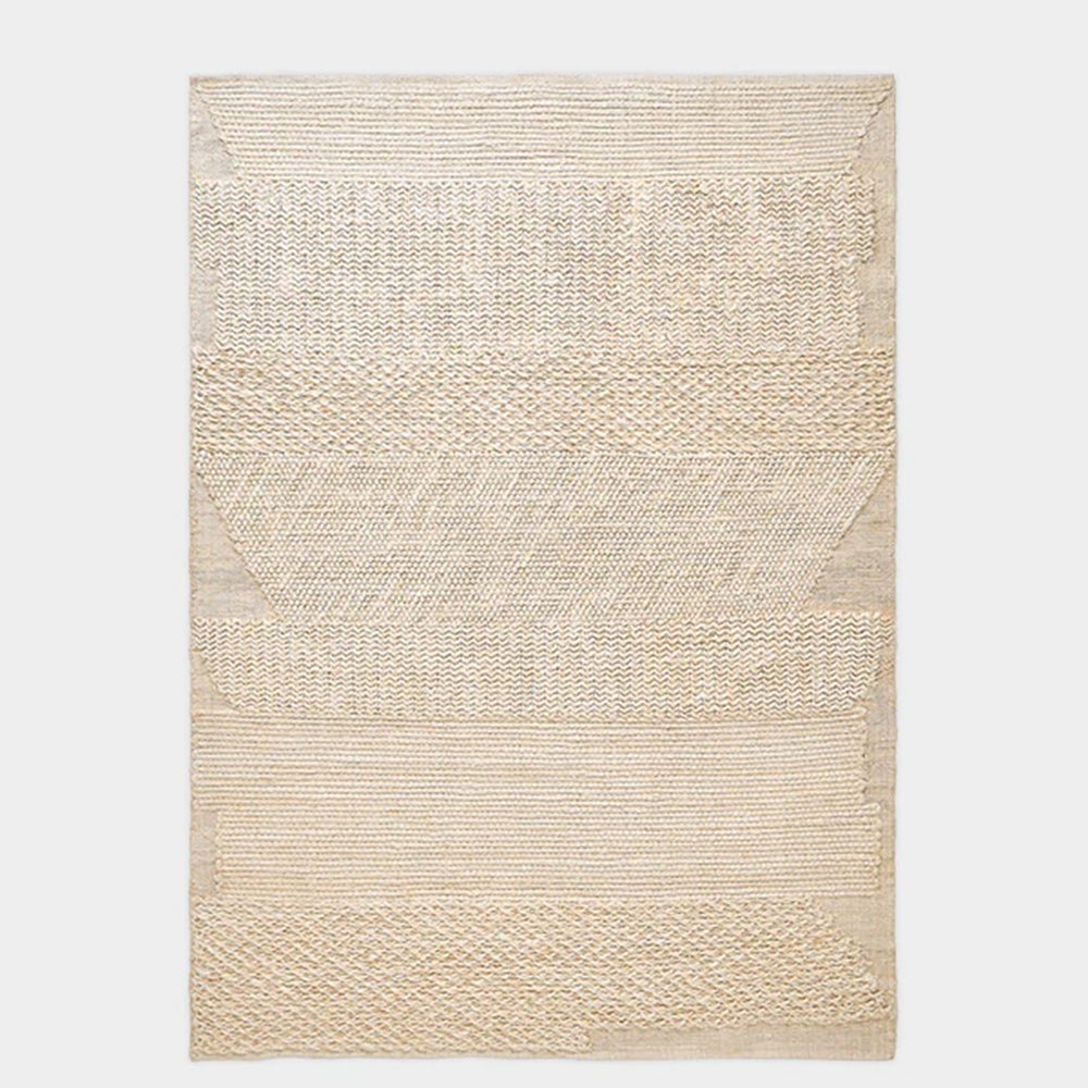 Tom Dixon, Knotty Matta Vit 200 x 300cm