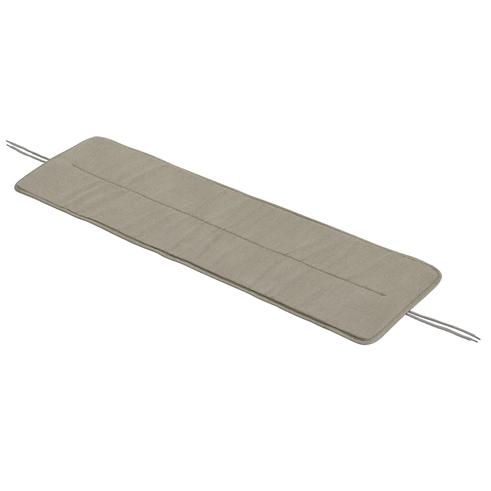 Muuto, Linear Steel Bänkdyna 110x34 cm Light Grey