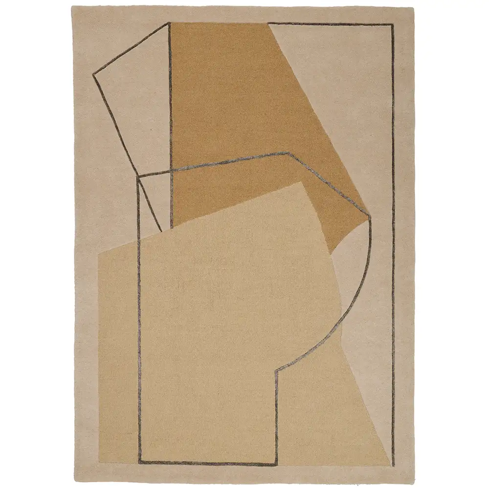 Linie Design, Furbo Yellow 140x200 matta