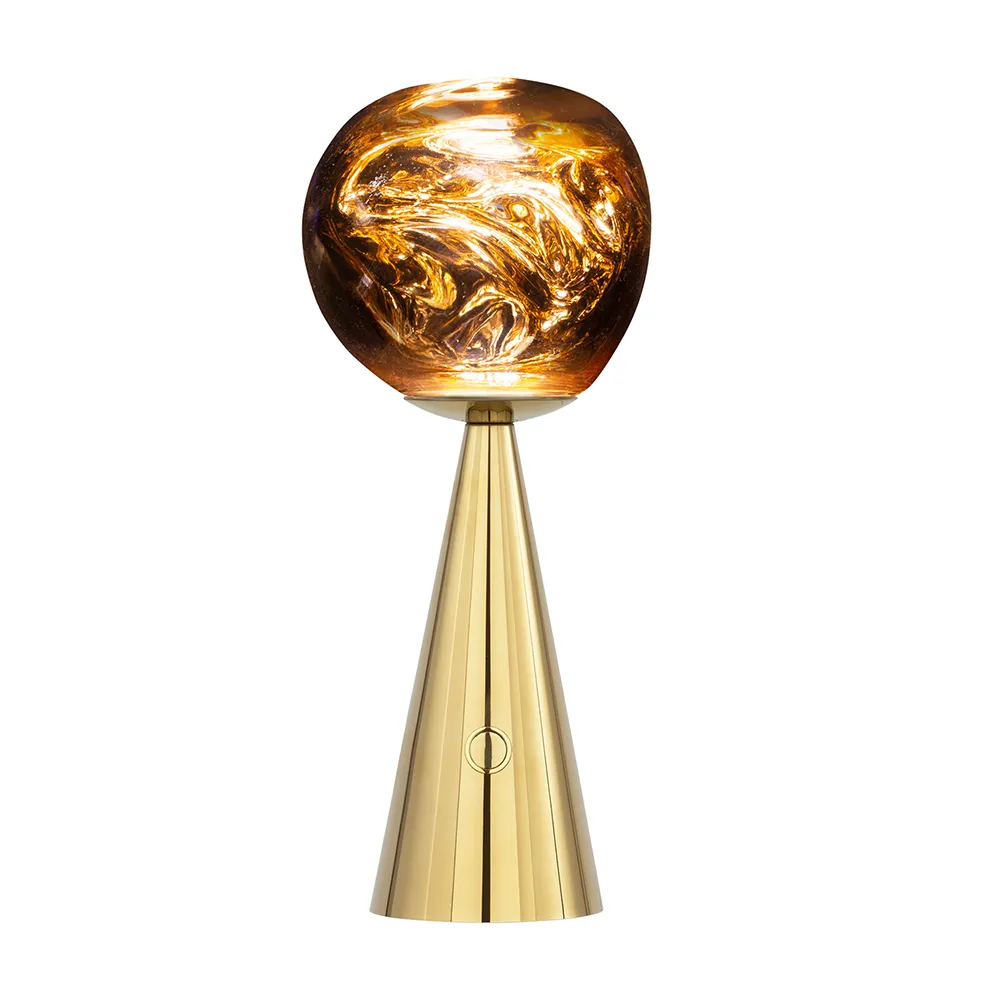 Tom Dixon, Melt Portabel lampa Gold LED