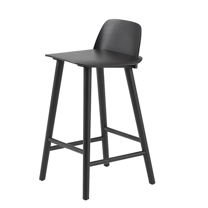 Muuto, Nerd barstol 65 cm - Black