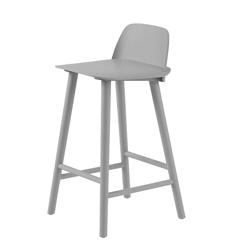 Muuto, Nerd barstol 65 cm - Grey