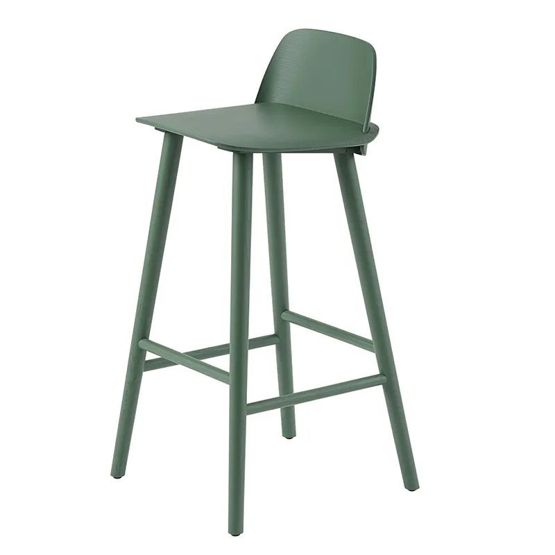 Muuto, Nerd barstol 75 cm - Green