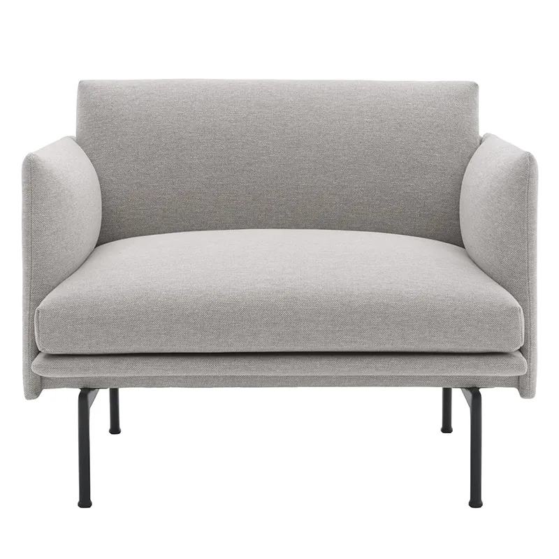 Muuto, Outline Chair Black Base - Clay 12