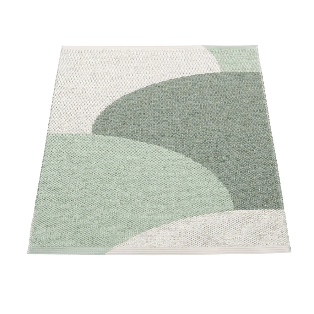 Pappelina, Hill matta Army/Misty Mint/Fossil Grey 70 x 90cm
