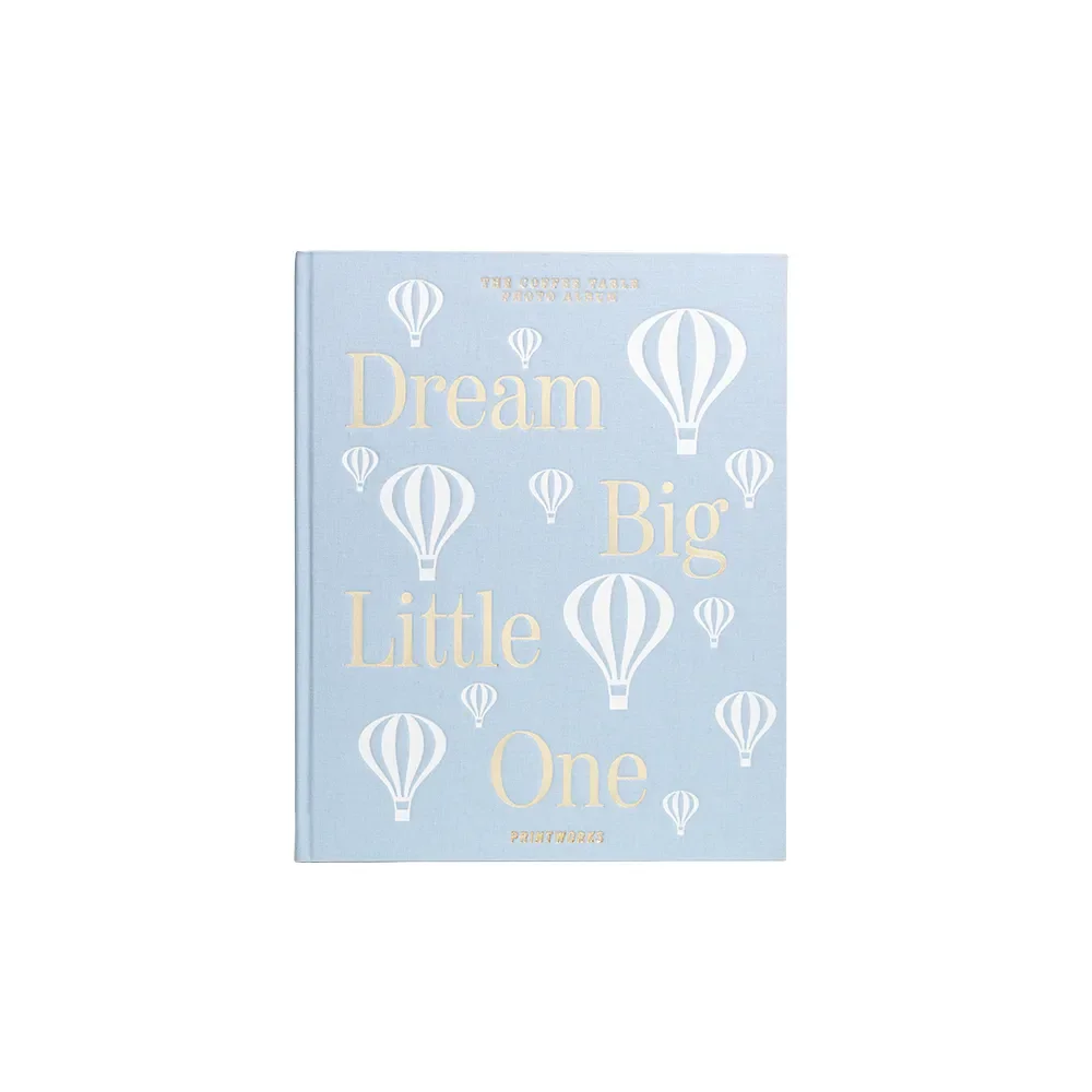Printworks, Baby Photo Album Dream Big Little One Light Blue