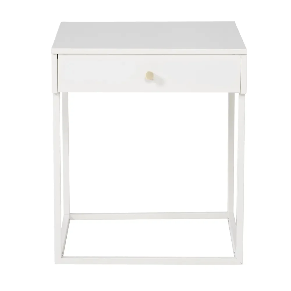 Venture Design, Bakal Sängbord Vit