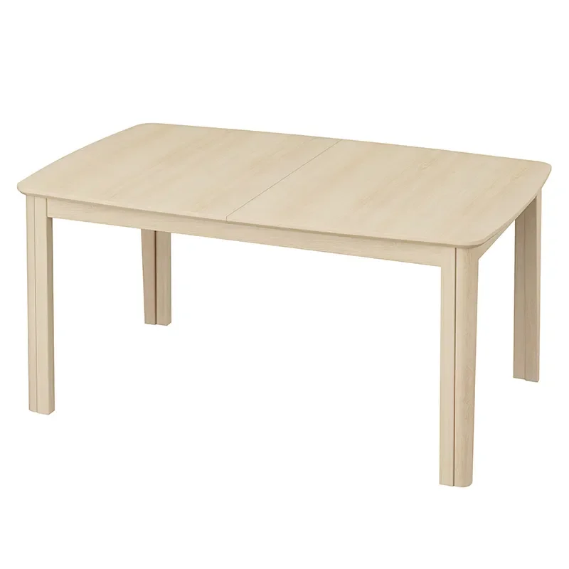 Skovby, SM107 Matbord 101x160-316-368 cm Massiv vitoljad ek