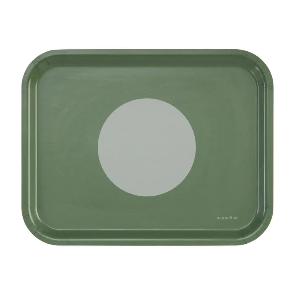 Pappelina, Bricka Vera Pop Medium Leaf 28 x 36 cm