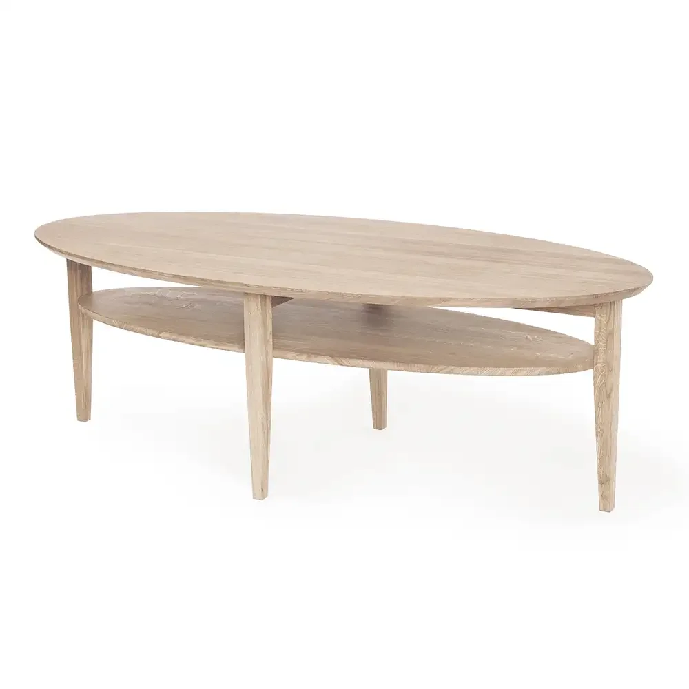 Torkelson, Tango Soffbord 160 cm vitoljad ek