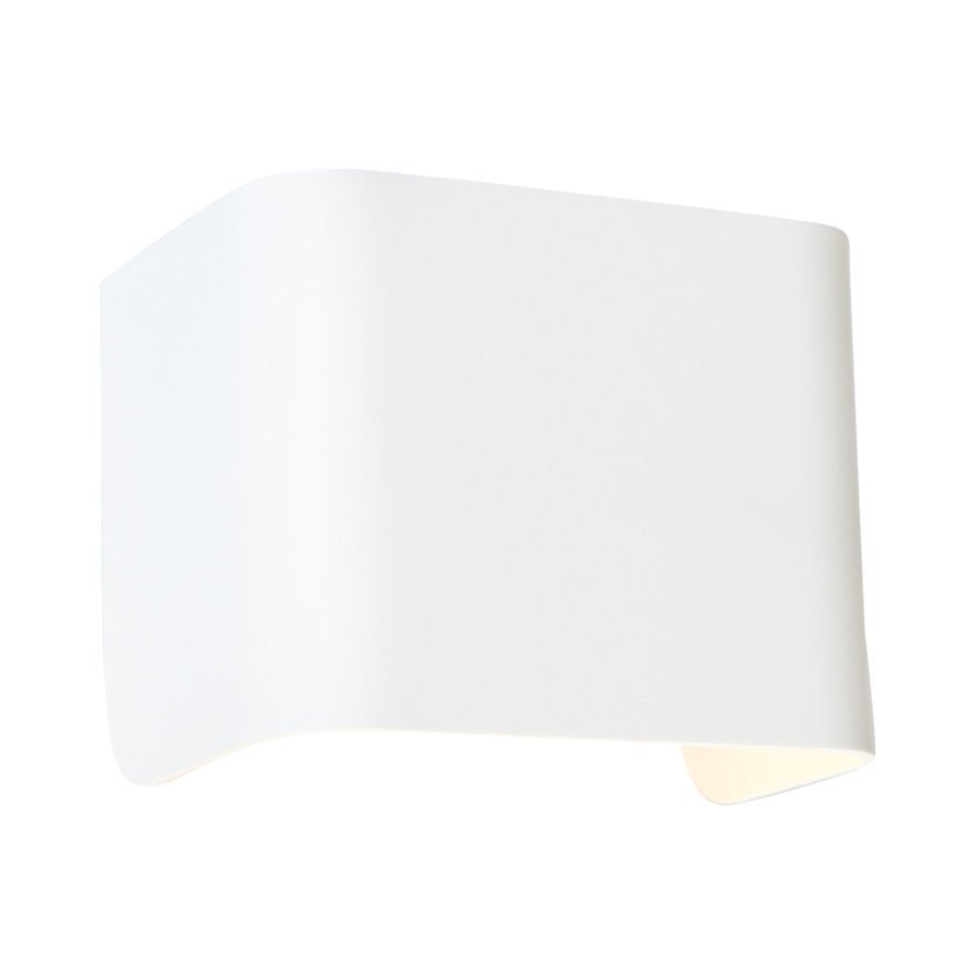 Belid, Taurus Vägglampa Ip54 Vitstruktur Led Inkl Ljuskälla