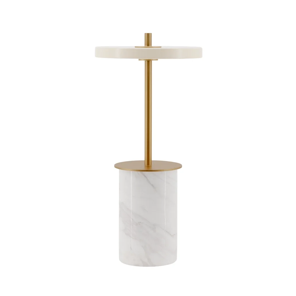 Umage, Asteria Move Mini Portabel Lampa White Marble
