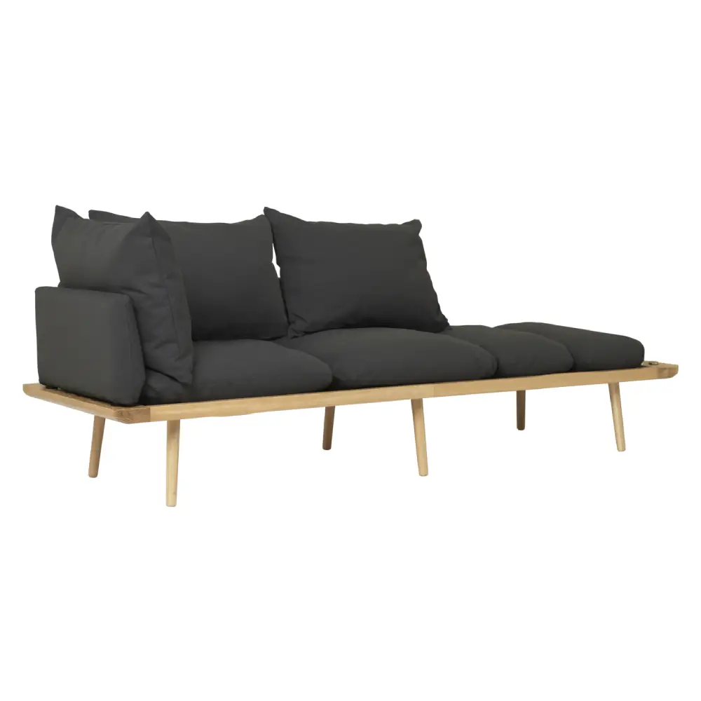 Umage, Lounge Around 3-sits soffa Oak/Shadow