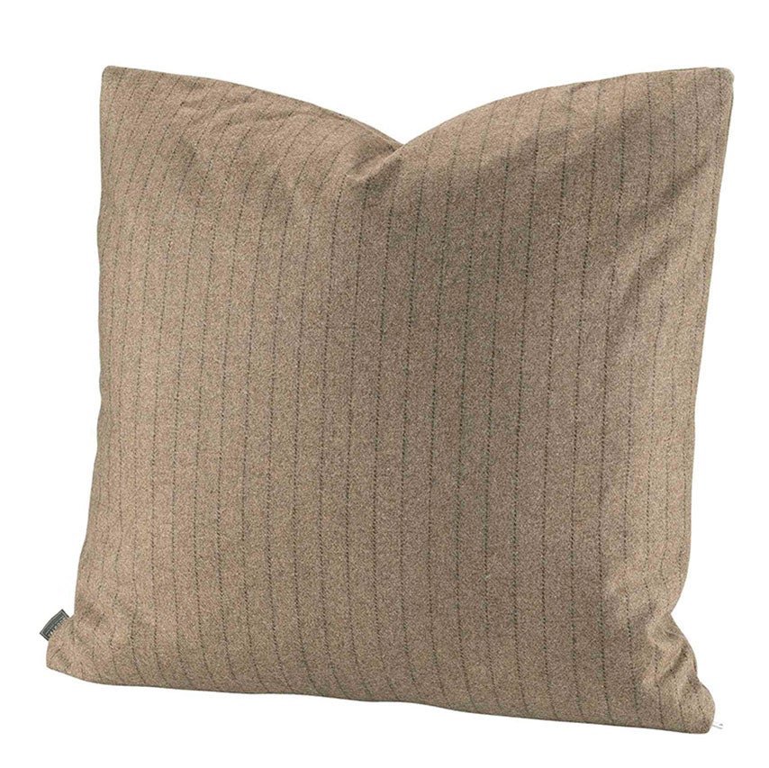 Artwood, Val Gardena Stripe Brown Kuddfodral Plain 50X50