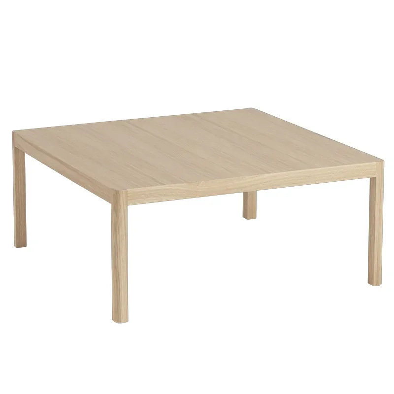 Muuto, Workshop soffbord 86 x 86 cm - Oak Veneer Oak