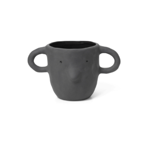 Ferm Living Mus XL kruka mörkgrå