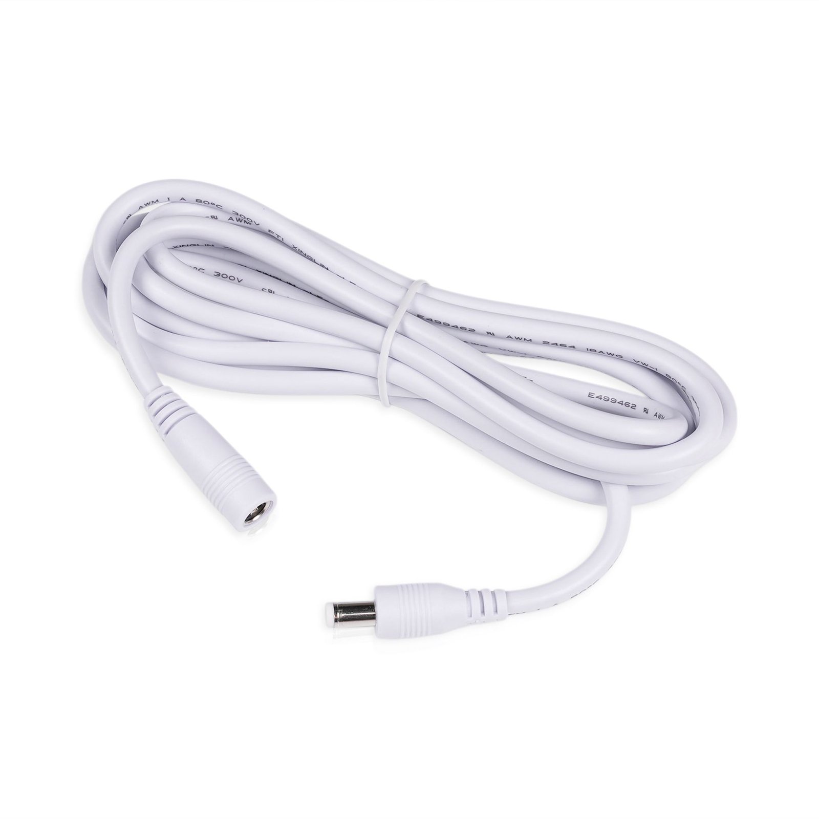 Anslutningskabel till LED-list AGGE DC female to DC male, Torra utrymmen (IP20)