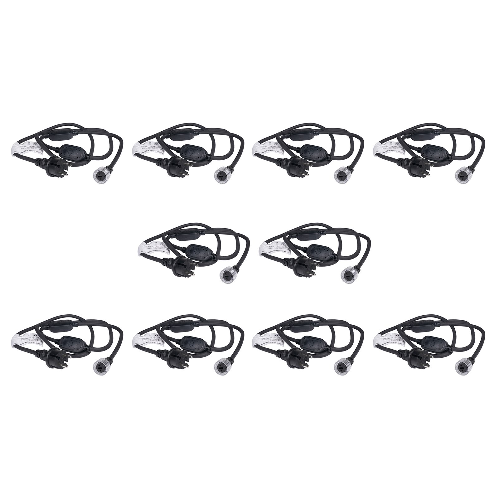 Nätsladd AGGE 230V, 170 cm, 10 st