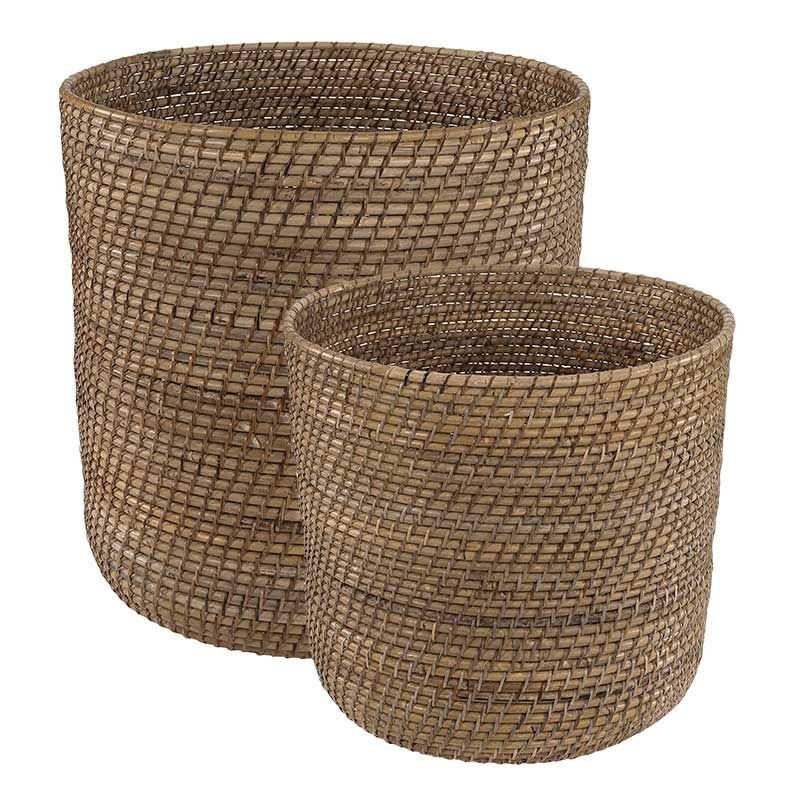 Artwood, Amazon Rund Korg 2-Pack Natur