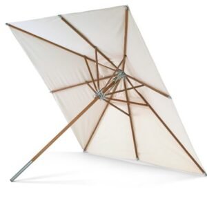 Skagerak, Atlantis Parasoll 330X330 cm Meranti