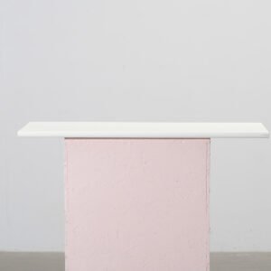 Boknäs pärmvitrin skiva vit