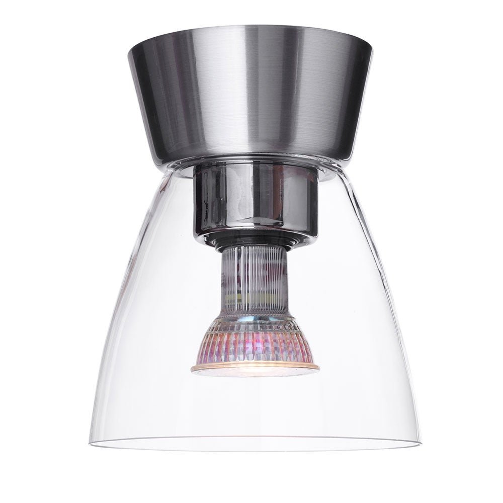 Belid, Bizzo Plafond D165 Aluminium/Klarglas Inkl Ljuskälla