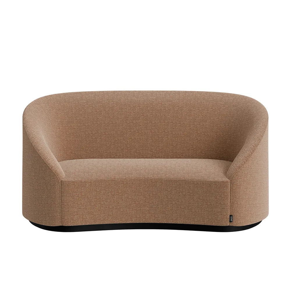 Dome Deco, CURVE Sofa 2-seater Blackwood 40