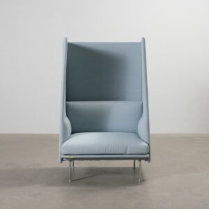 Muuto Outline Highback fåtölj ljusblå