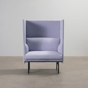 Muuto Outline Highback fåtölj lila