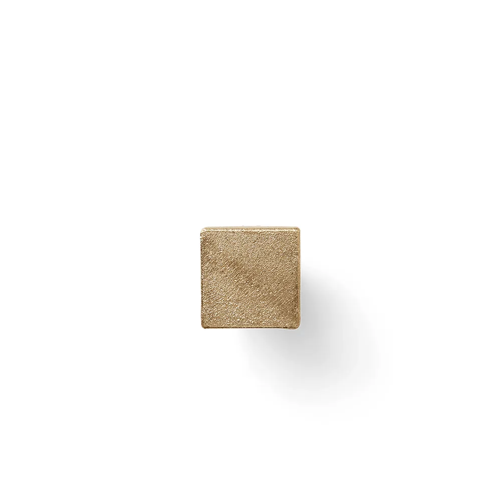 Ferm Living, Square Hook - Small - Casted Brass