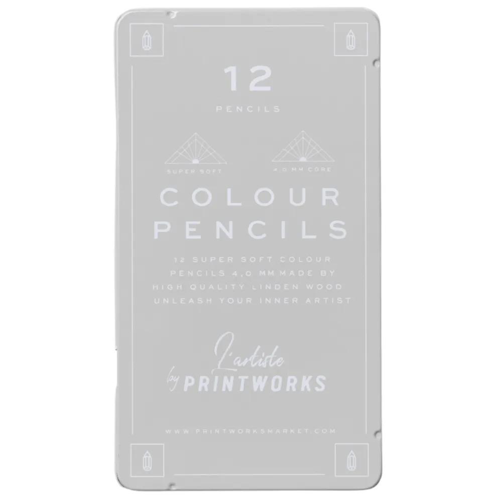 Printworks, 12 färgpennor - Classic