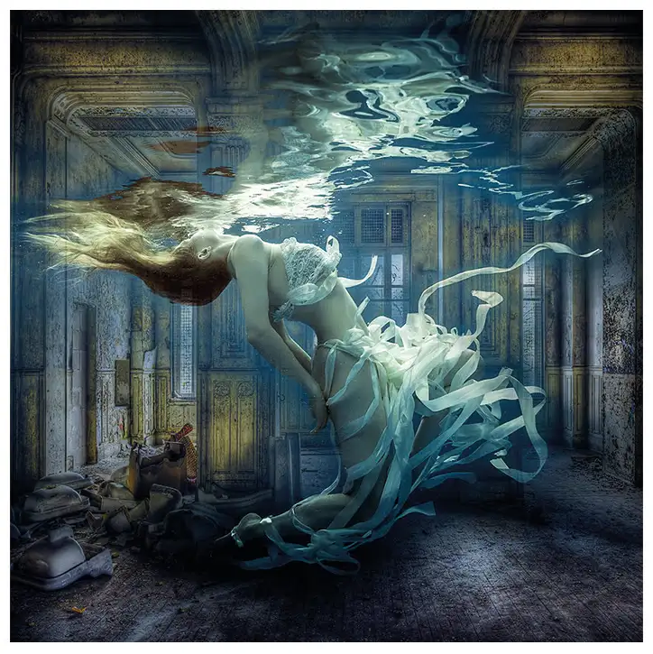 Artwood, Väggdekor Just in time 100x100 cm